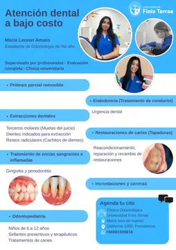 Pacientes que necesiten restauraciones/tapaduras por caries