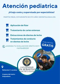 Atención dental para niños a bajo costo